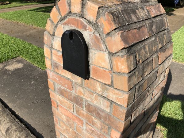 Brick Mailbox Repair in Lenexa