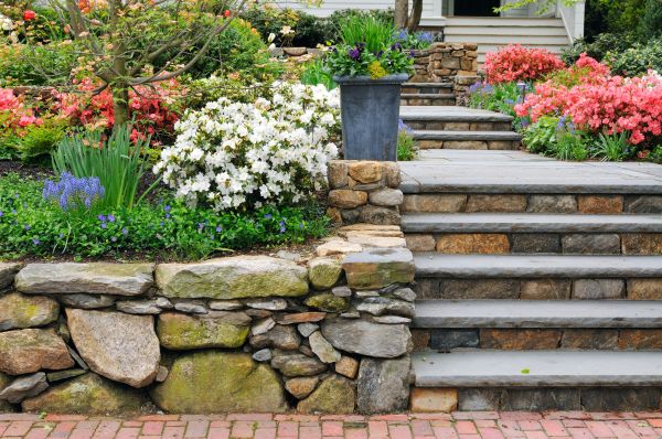 Stone Stairs Repair in Lenexa