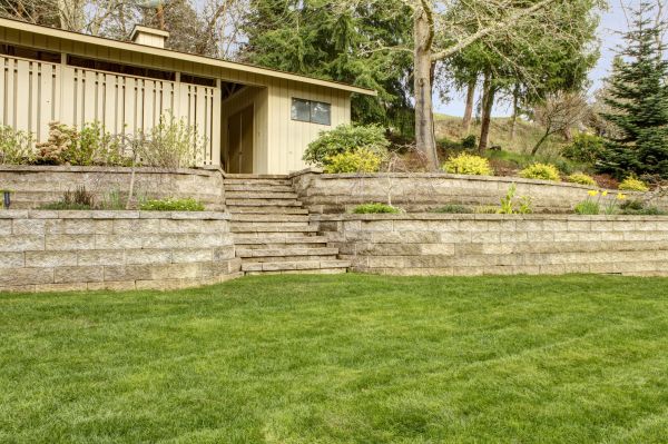 Retaining Wall Construction in Lenexa