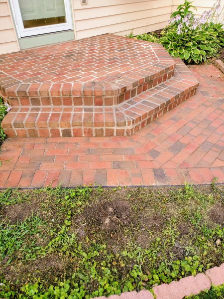 Brick Stoop Repair in Lenexa