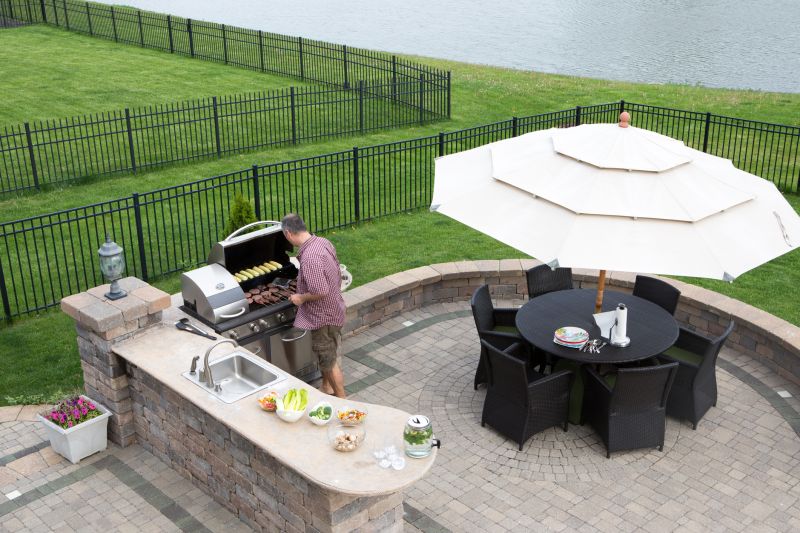 Outdoor Masonry Kitchen